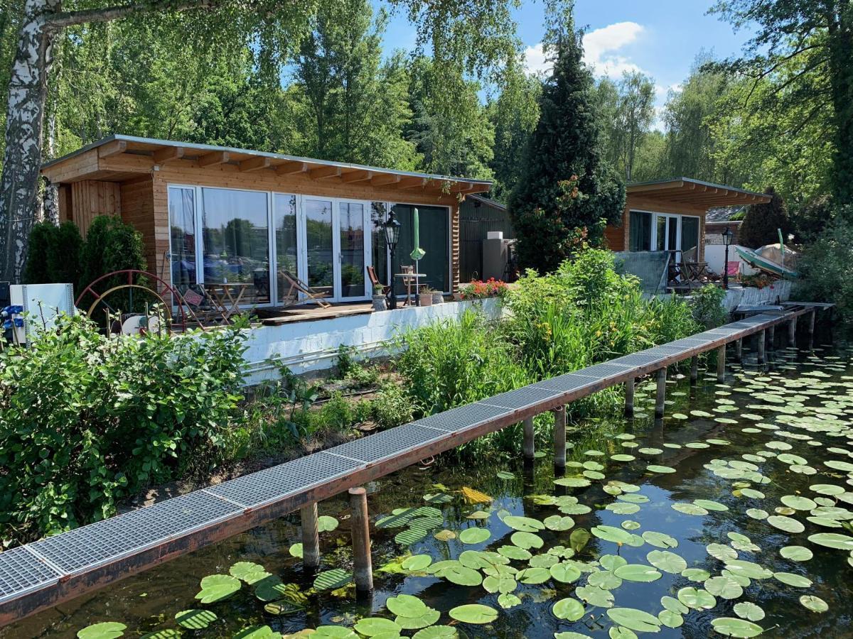 Tiny House Oder Ferienwohnung Auf Der Sunset Marina برلين المظهر الخارجي الصورة