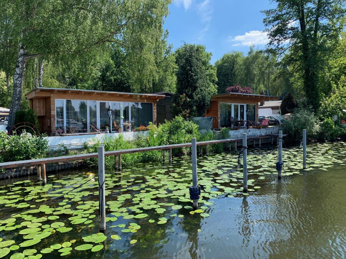 Tiny House Oder Ferienwohnung Auf Der Sunset Marina برلين المظهر الخارجي الصورة