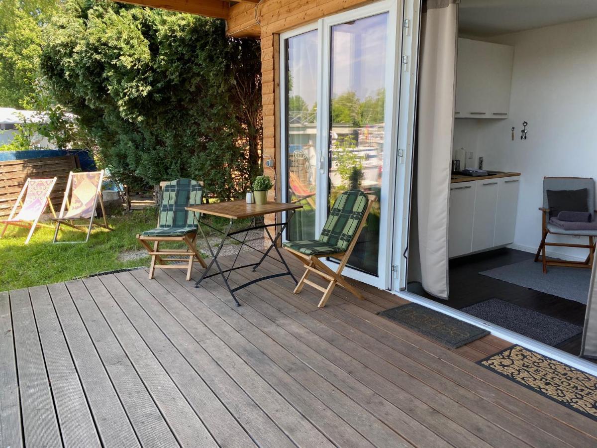 Tiny House Oder Ferienwohnung Auf Der Sunset Marina برلين المظهر الخارجي الصورة